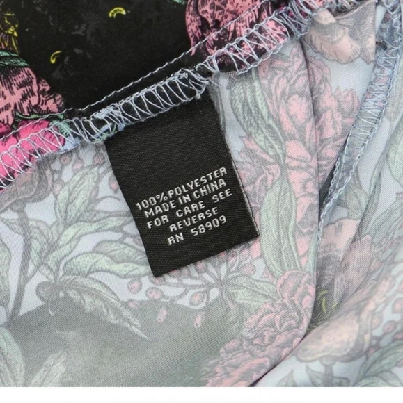 Evryday Jane Panther Faux Silk Wide Leg Pants 3X NWT Maximalist Animal Print - Picture 4 of 7